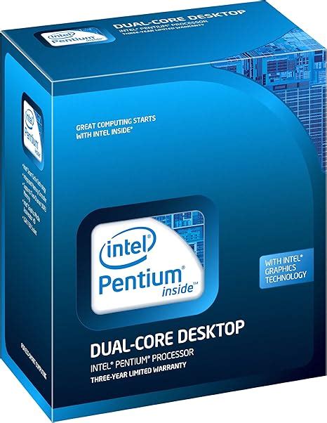 Amazon.com: Intel Pentium Dual Core E5500 Processor, 2.80 GHz, LGA775 ...
