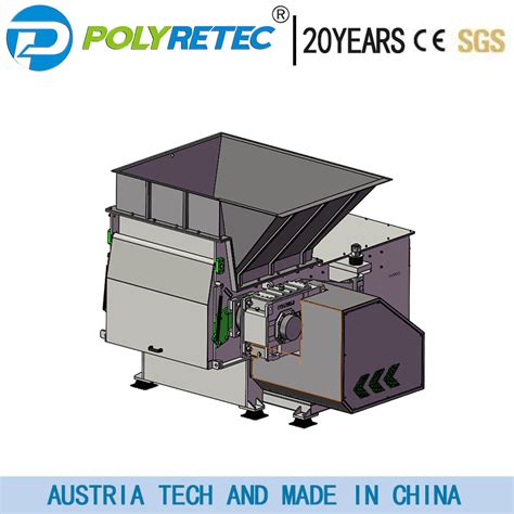 Ptss Rigid Plastic Pp Pe Lump Sheet Drum Moulding Pipe Shredder