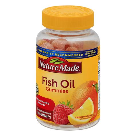 Nature Made Adult Fish Oil Gummies Hy Vee Aisles Online Grocery Shopping