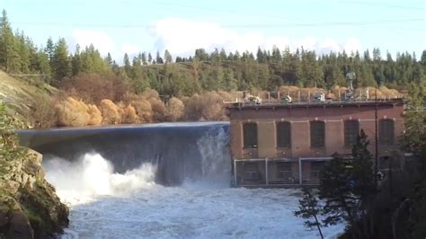 2017 Nine Mile Falls Dam Spokane River Washington State Youtube