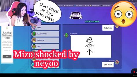 Mizo First Playing Scribble With Godlike Mizo Shocked Neyoo 18