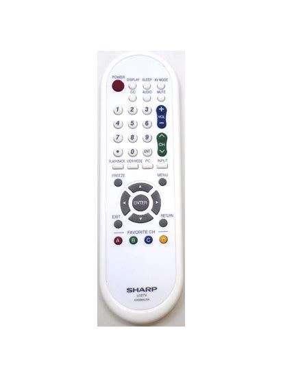 Genuine Sharp Ga Wjsa Lc Sk U W Lc Sb U W Tv Remote