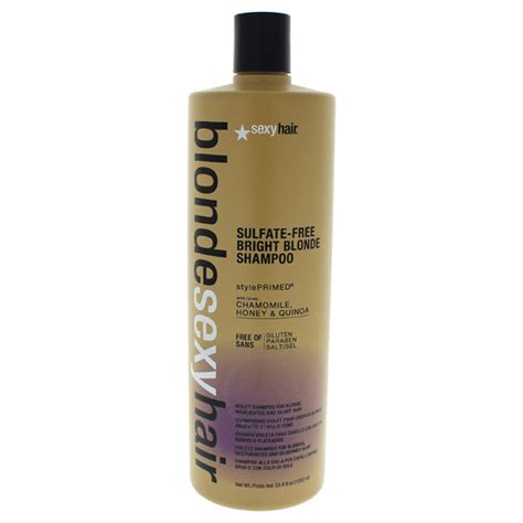 Sexy Hair Concepts Blonde Sexy Hair Sulfate Free Bright Blonde Shampoo By Sexy Hair For Unisex