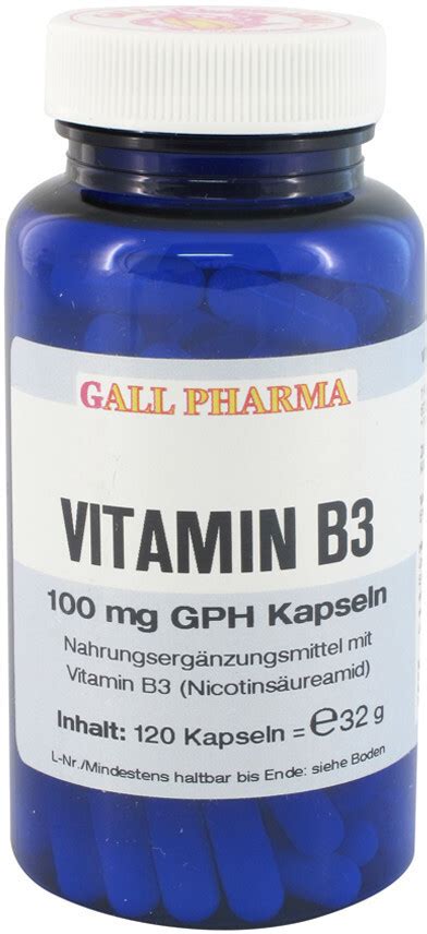 Gall Pharma Vitamin B Mg Gph Kapseln Ab Preisvergleich