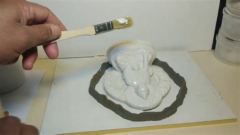 Fabrication D Un Moule En Silicone Une Partie Haut Relief Technique