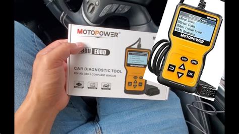 FULL REVIEW MOTOPOWER MP69033 Car OBD2 Scanner Code Reader Engine