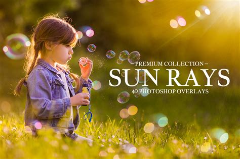 Sun Rays Photoshop Overlays | Plug-ins ~ Creative Market