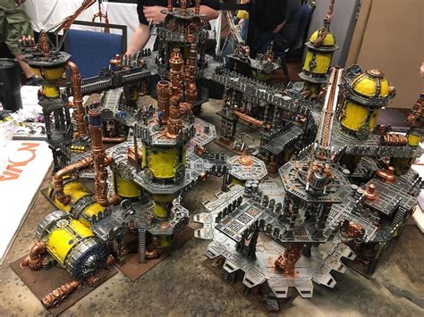 Industrial Necromunda Terrain Warhammer Nova Open