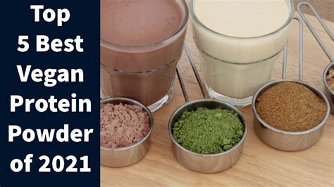 Top 5 Best Vegan Protein Powder Of 2021 Best Tasting Vegan Protein Powder Detailed Review