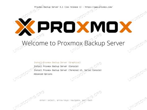 Introduction To Proxmox Backup Server Linuxconfig