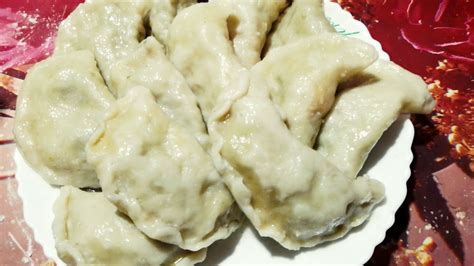 Вареники с сырой картошкой! Очень вкусно. Остановить сложно! Мамины ...