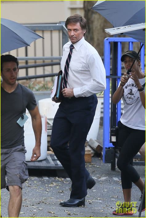 Photo: hugh jackman begins filming front runner see first photos of him ...