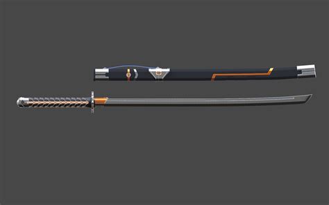 SteelWolf - DEATHSTROKE SAMURAI (KNIGHT OF THE RISING SUN) KATANA