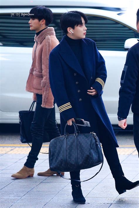 Jongho Kpop Fashion Airport Outfit Fashion