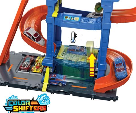 Детска играчка Hot Wheels City Автомивка с промяна на цвета КОМСЕД