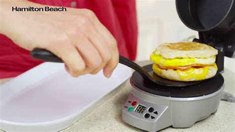 25478c Breakfast Sandwich Maker Youtube