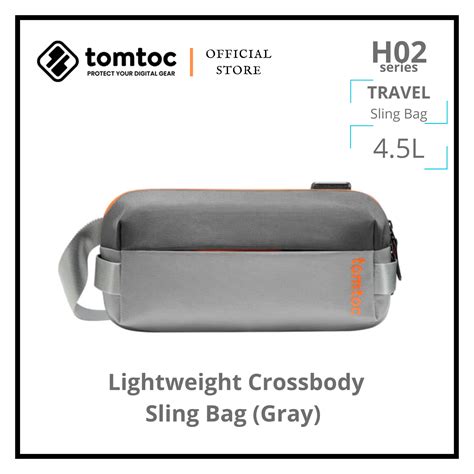 Tomtoc H02 Urban Sling Bag With 8 Inch Minimalist Edc Design Lazada Singapore