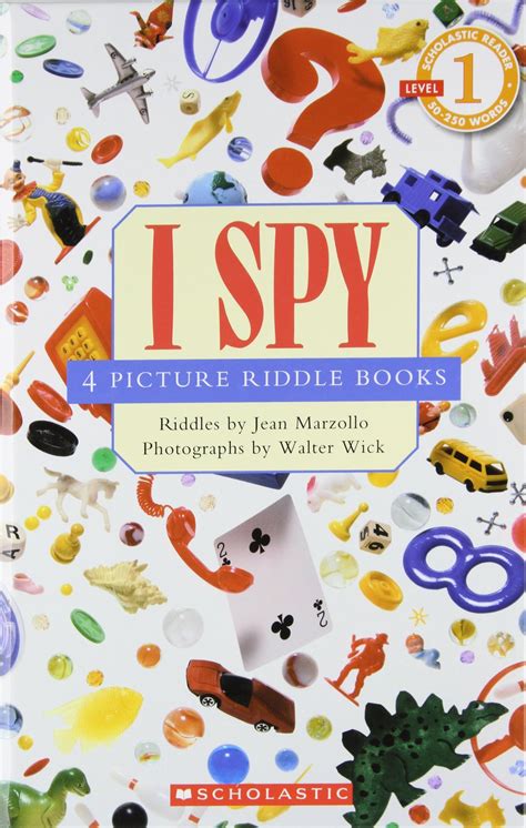 I Spy: 4 Picture Riddle Books by Jean Marzollo | Goodreads