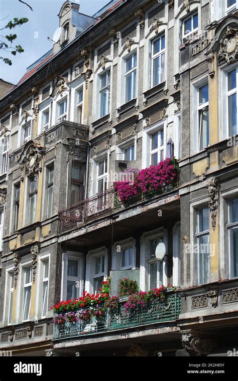 Old town architecture in Szczecin, Szczecin Stock Photo - Alamy