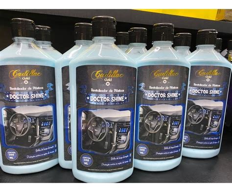 Revitalizador De Plástico Cadillac Doctor Shine 500ml Parcelamento