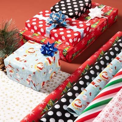 Joiedomi 150pcs Assorted Christmas Tissue Wrapping Paper : Target