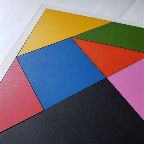 Tangram Gigante De Madera Rompecabezas Juego Didáctico MercadoLibre