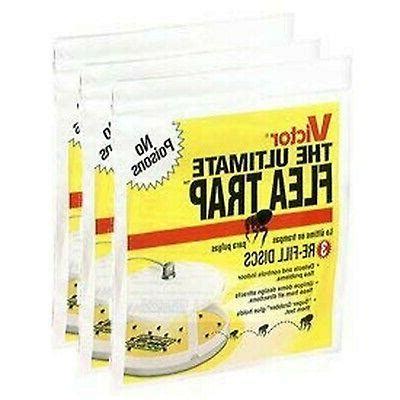 Victor Ultimate Flea Trap Refills 3 Pack