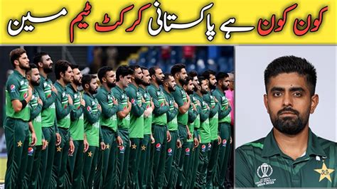 Pakistan Cricket Team 15 Member Squad Icc T20 World Cup Pcb