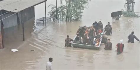 Breach In Ghaggar Causes Flood In Sangrur District Water Level In Badi