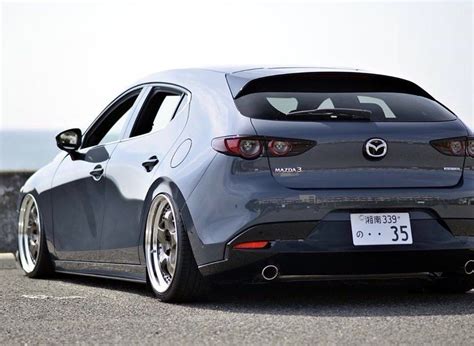 Stanced 2020 Mazda3 Exists Breathing Intensifies Autoevolution In