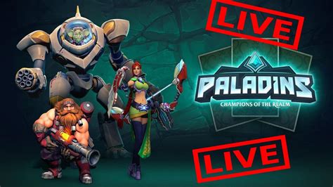 Paladins Live Stream Tentando Mitar 02 YouTube