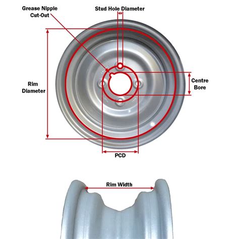 Inch Trailer Wheel Ply Crossply Tyre Stud Mm Pcd For Lider