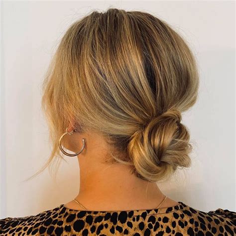 Easy Updo Hairstyles For Medium Length Hair In Guest Hair