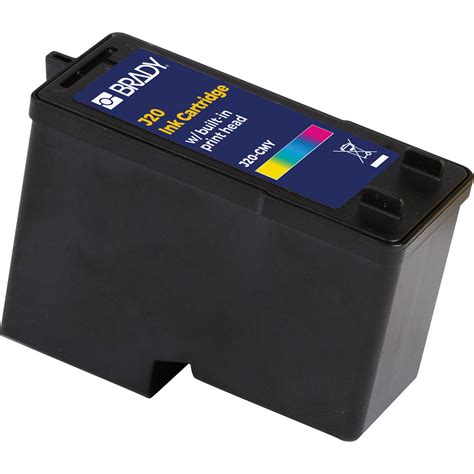 BradyJet J2000 Full Color Ink Cartridge - Brady Part: J20-CMY | Brady ...