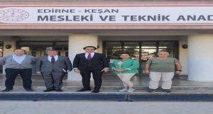 Keşan İlçe Milli Eğitim Müdürümüz Sn İlhan Saz ın Keşan Mesleki ve