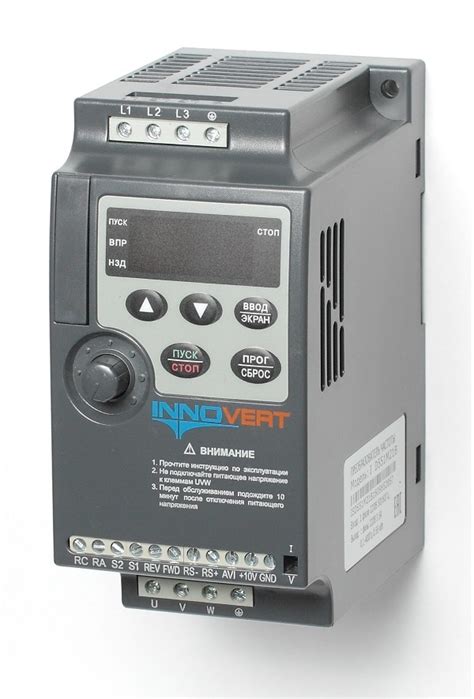 IDD152M21B mini INNOVERT Преобразователь частоты 1.5 кВт, вход 1ф 220V ...