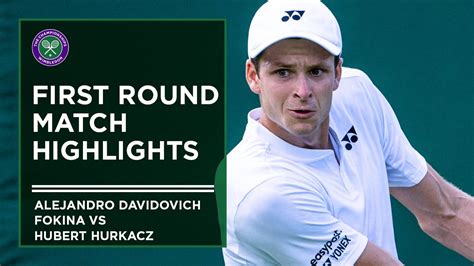 Alejandro Davidovich Fokina vs Hubert Hurkacz | First Round Highlights ...