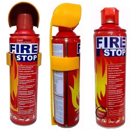 Car Fire Stop 500ml Portable Fire Extinguisher L Portable L Environmental Friendly Household