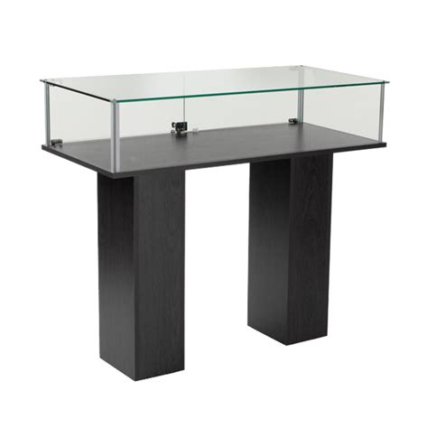 Modern Glass Display Table for Elegant Showcasing | UniqueKiosk