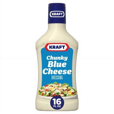 2x Kraft Chunky Blue Cheese Salad Dressing 16 Fl Oz