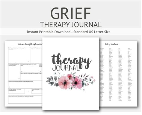 Loss Journal Themes For Anxiety