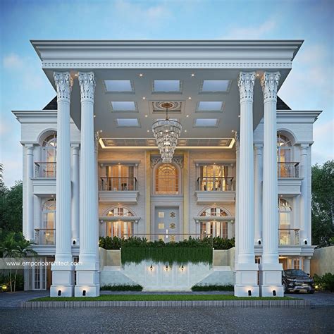 inspirasi model rumah  lantai mewah  elegan  eksklusif