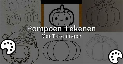 Halloween Pompoen Tekenen Stap Voor Stap Tekenennu