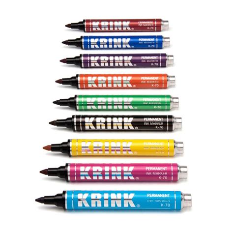 Krink Graffiti Art K 70 Fine Tip Dye Based Permanent Ink Markers