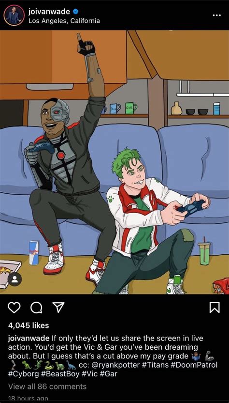 Cyborg actor wants to see Beast Boy on Doom Patrol : r/DCDoomPatrol