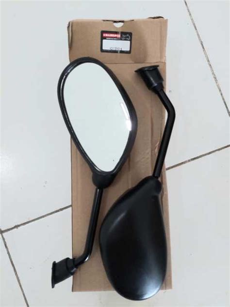 Spion Motor Ckd Standar Kaca Cembung Honda Supra Set Kiri Kanan