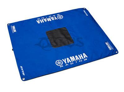 Genuine Yamaha Racing GYTR Yamalube Blue Off Road Work Pad