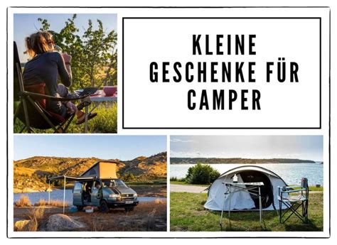 Kleine Geschenke für Camper bis 20 Euro fürs neue Wohnmobil Geschenke