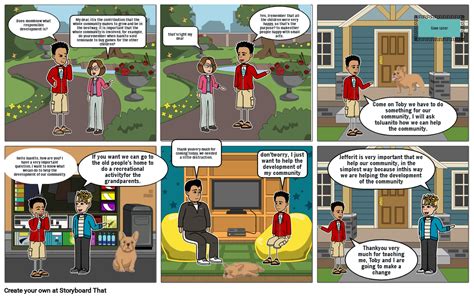 Community Development Storyboard By 1e8a3ba8