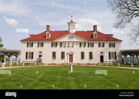 Washington Dc Usa George Washingtons Historic Estate At Mount Vernon